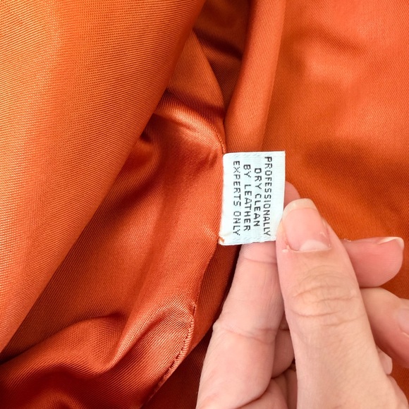 Vtg women’s fringe leather jacket western made in USA Lanna New York - Picture 5 of 7